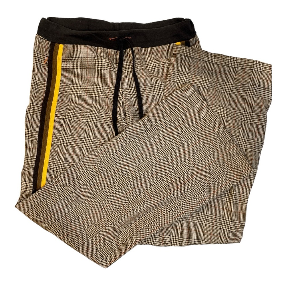 Miss Sixty Plaid Drawstring Trouser